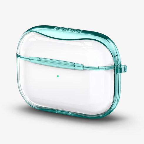 ACS05481 - Apple AirPods Pro 2 Case Ultra Hybrid in crystal clear showing the front
